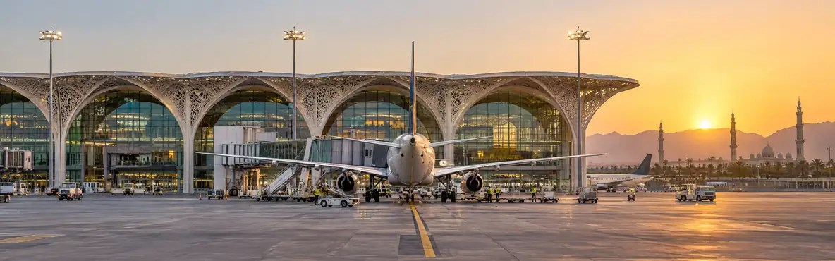 Escala en el aeropuerto Príncipe Mohammad de Medina