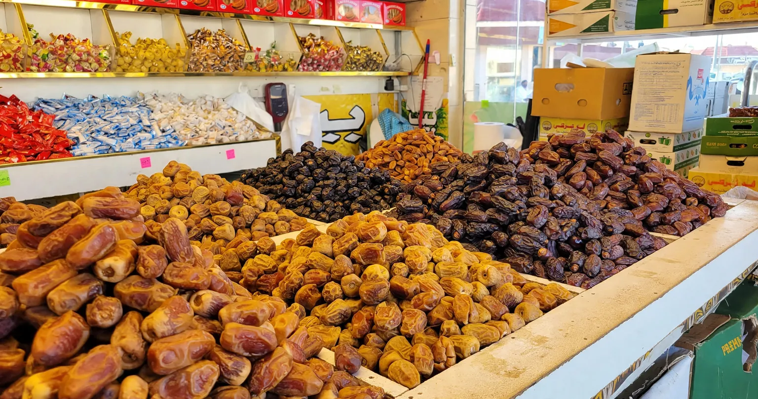 سوق التمور في المدينة المنورة
