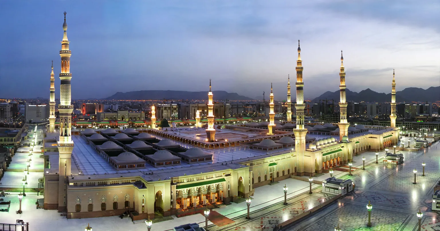المسجد النبوي في المدينة المنورة