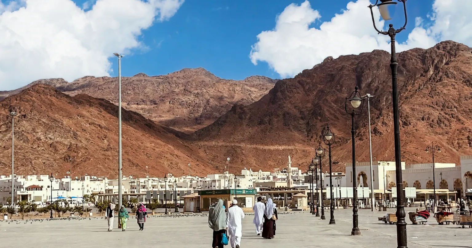 Gunung Uhud di Madinah
