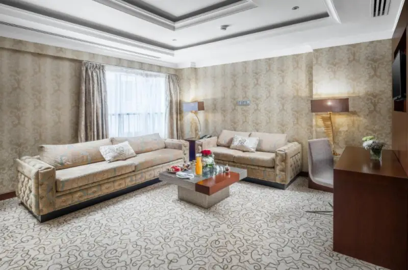 Suite Diraja Dua Bilik Tidur dengan Pemandangan Bandar imej 3