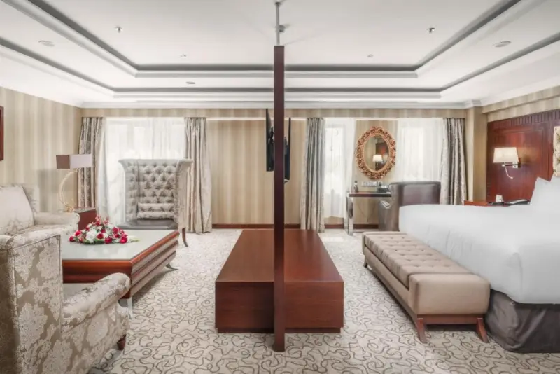 Suite Diraja Dua Bilik Tidur dengan Pemandangan Bandar imej 4