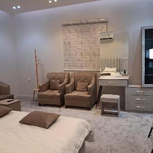 Raqi Master Studio Bed and Bathroom in Al Shorouq District s3