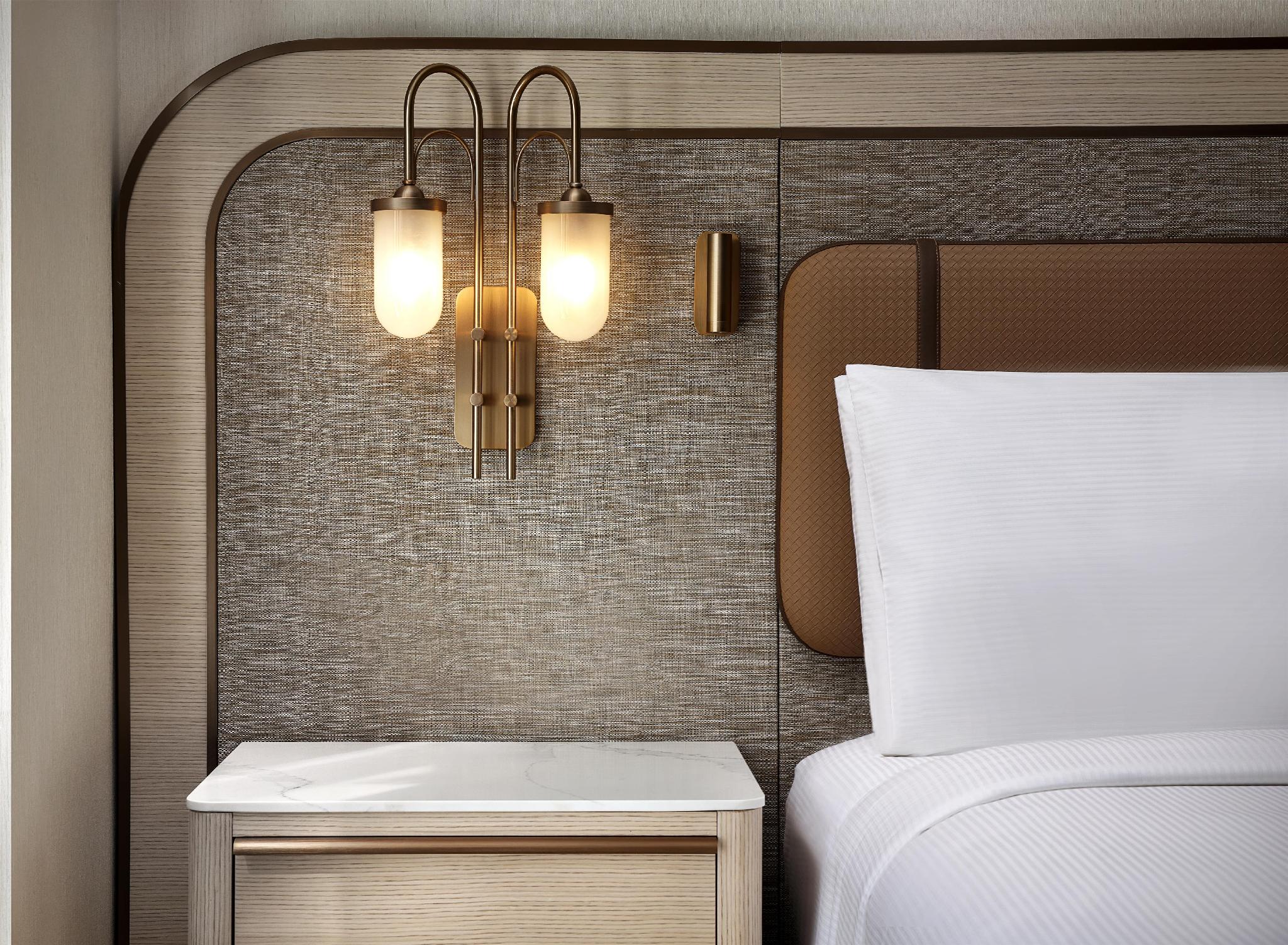 Kamar deluxe dengan tiga tempat tidur single gambar 5