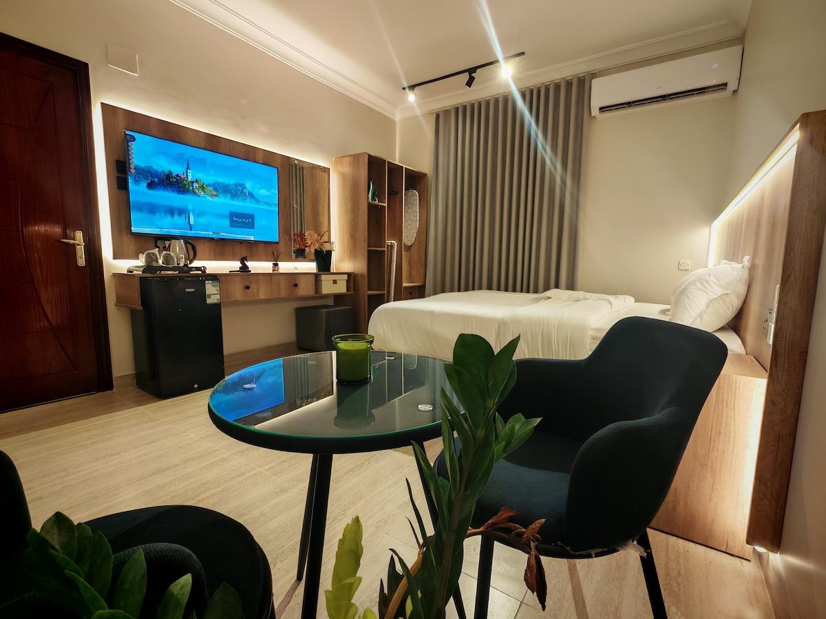 Luxury self check-in hotel apartment