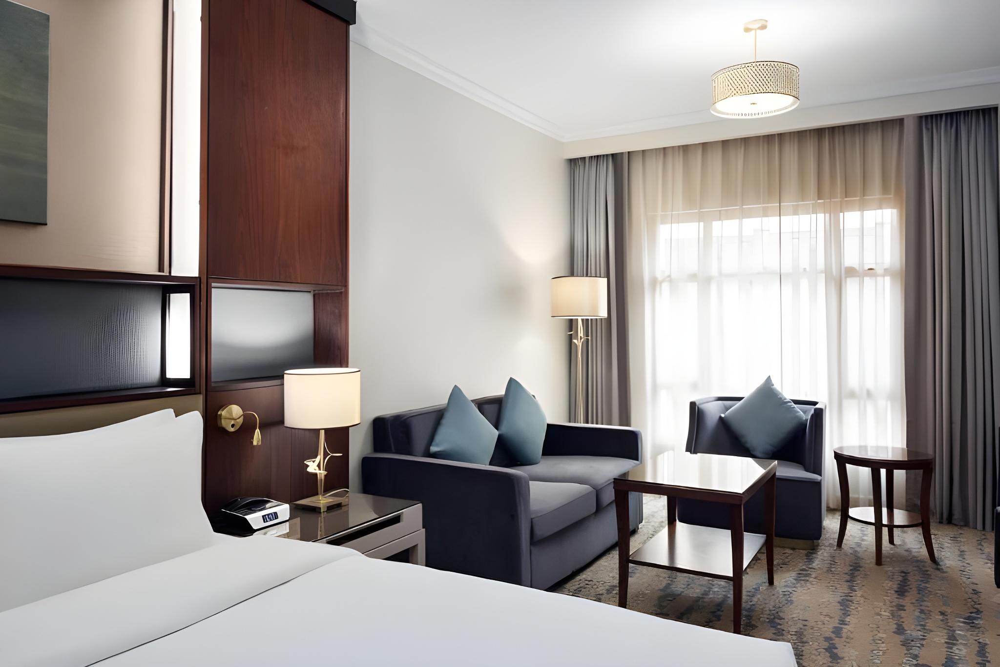 Kamar Executive dengan 1 tempat tidur king dan pemandangan Uhud gambar 5