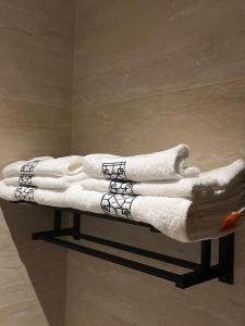 A suite with a room and a lounge with a quiet and modern design - image 6