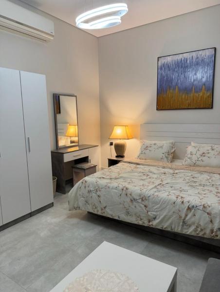 Studio with a king size bed and a sofa that can be converted into a bed - görsel 3