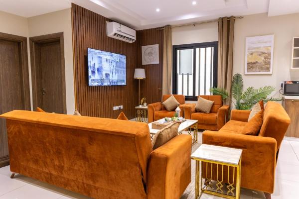 Taiba Luxury Apartments 3 Bedrooms 5 Mins To Haram! - gambar 16