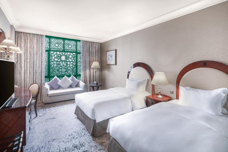 Habitación twin deluxe con vistas parciales al Haram