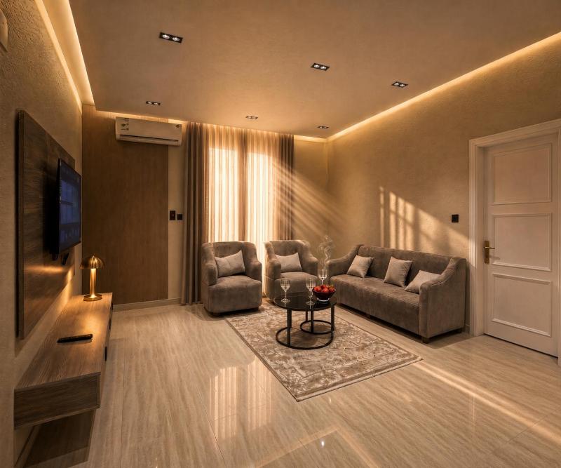 Apartemen Deluxe Dua Kamar Tidur gambar 2